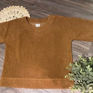 J Crew vintage fleece sweater